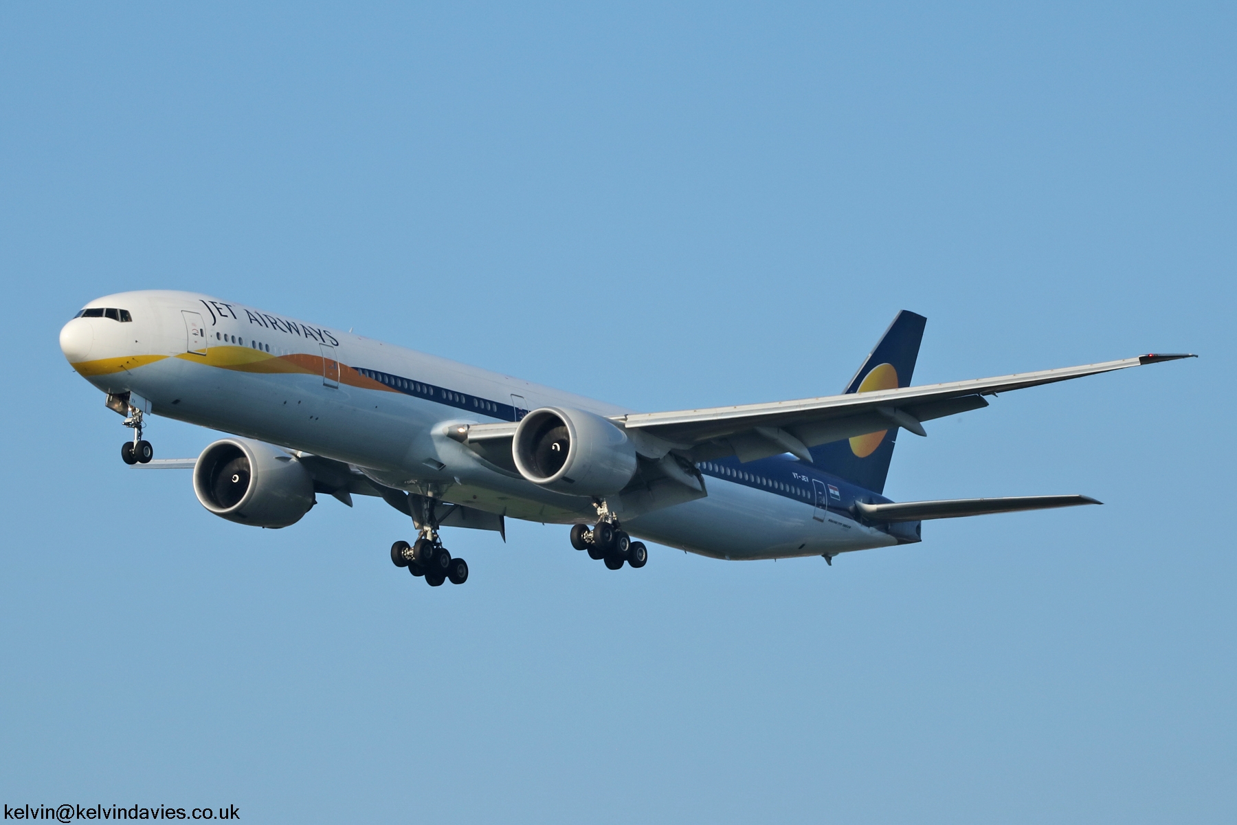 Jet Airways 777 VT-JEV