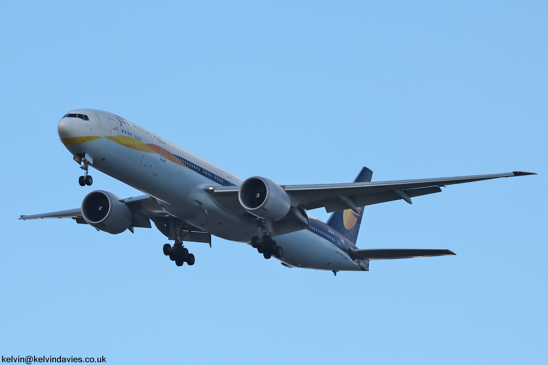 Jet Airways 777 VT-JEX