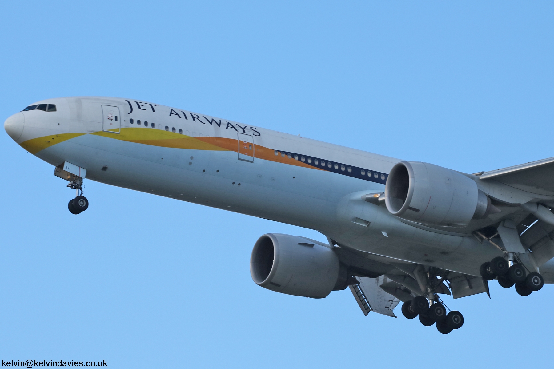 Jet Airways 777 VT-JEX