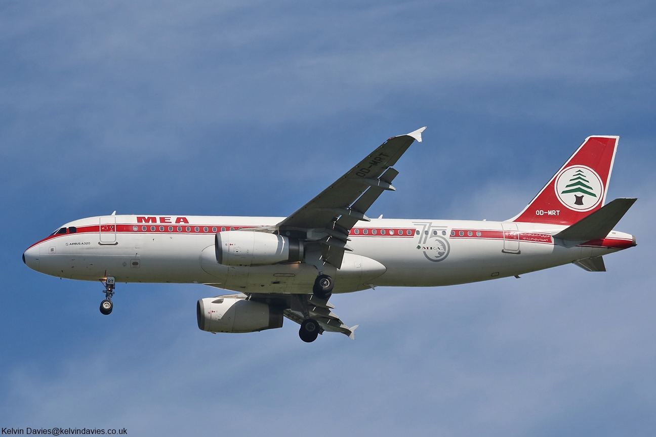Middle East Airlines A320 OD-MRT
