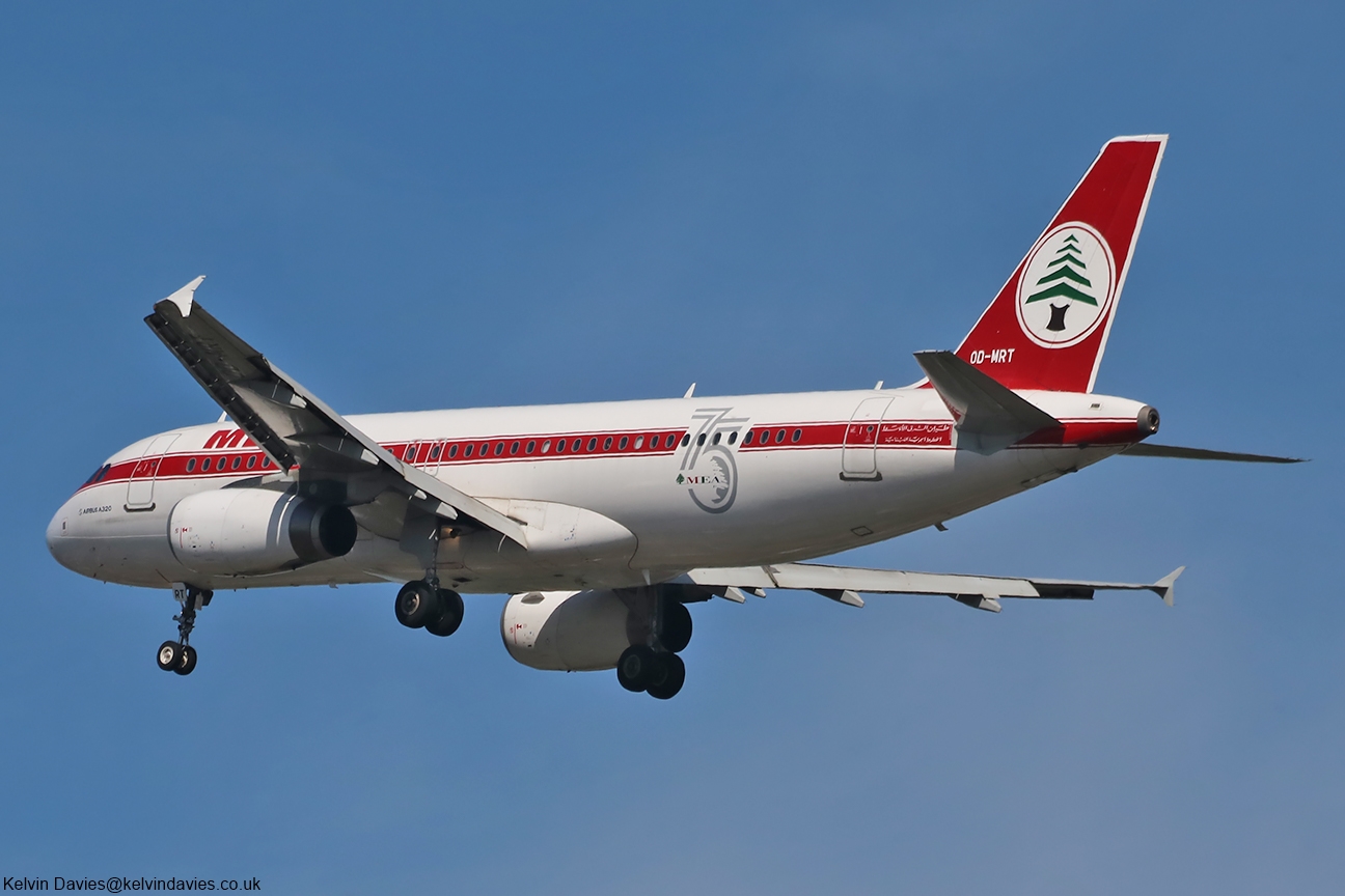 Middle East Airlines A320 OD-MRT