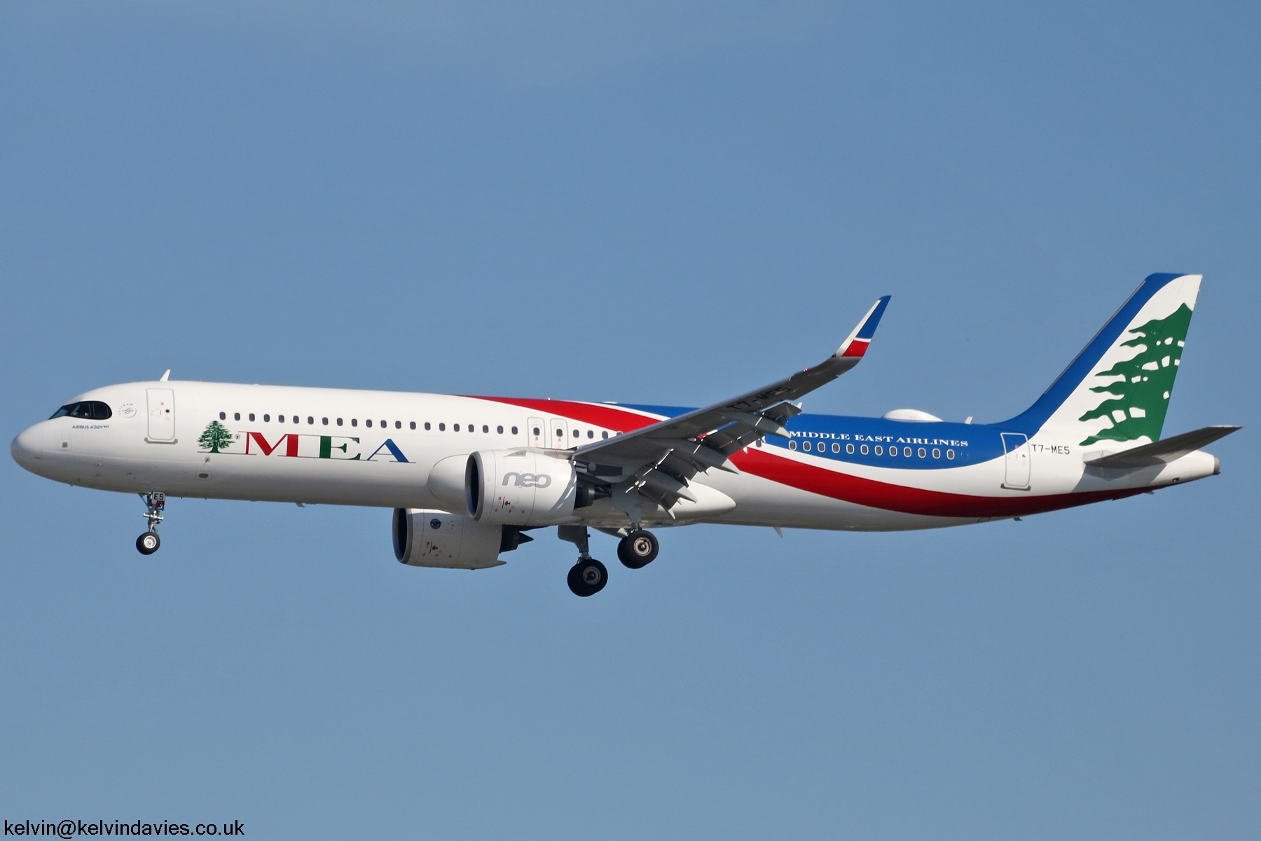 Middle East Airlines A321 T7-ME5