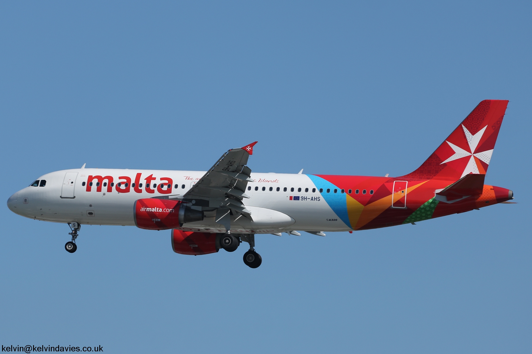 Air Malta A320 9H-AHS
