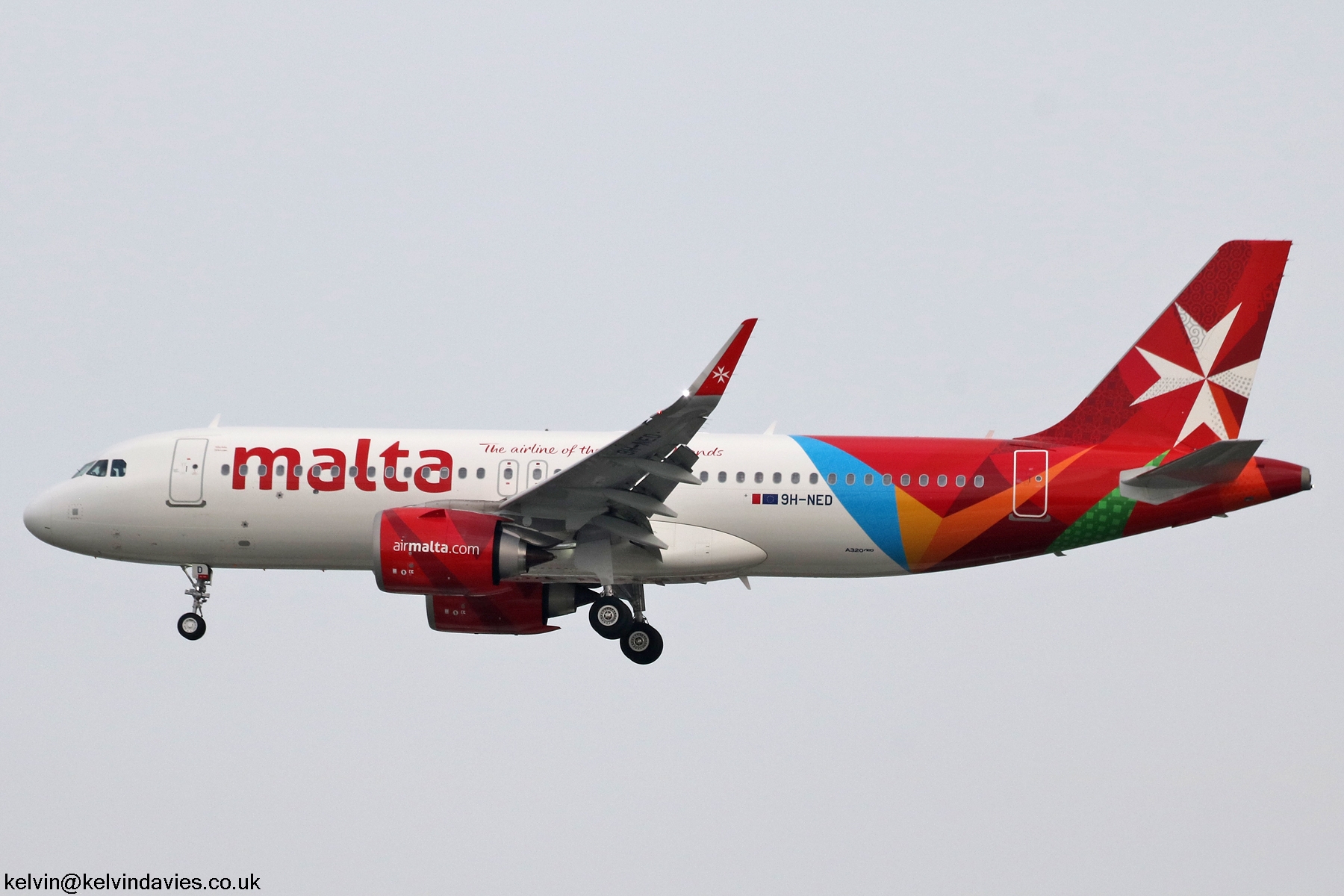 Air Malta A320 NEO 9H-NED