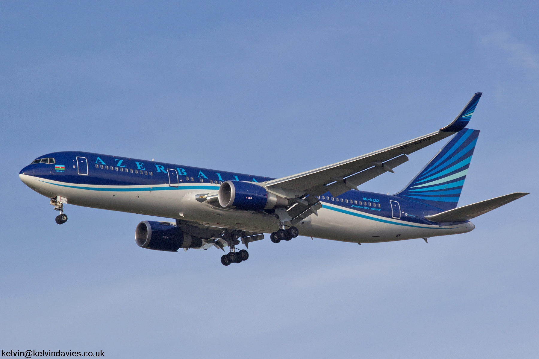 Azerbaijan Airlines B767 4Z-AK82