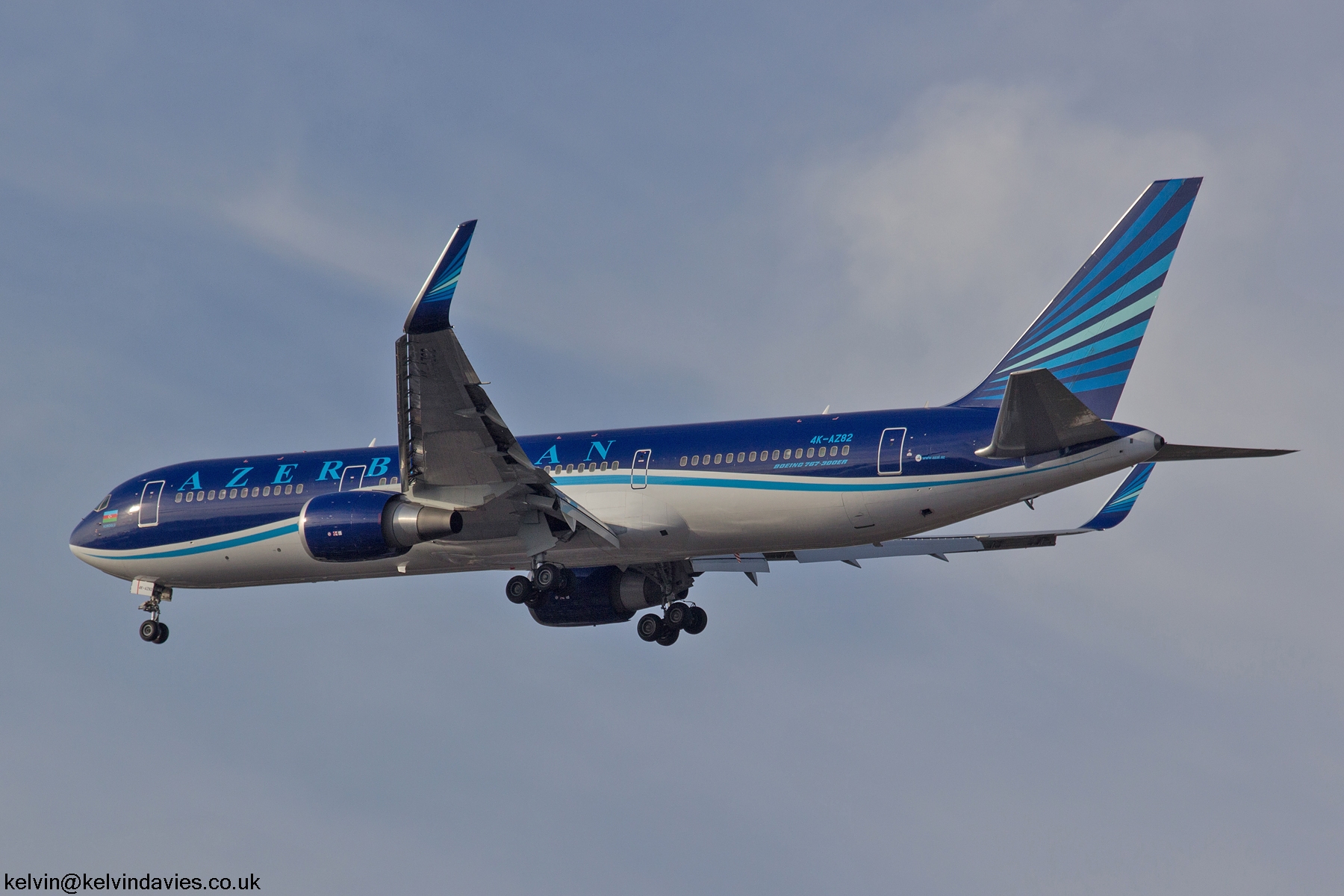 Azerbaijan Airlines B767 4Z-AK82