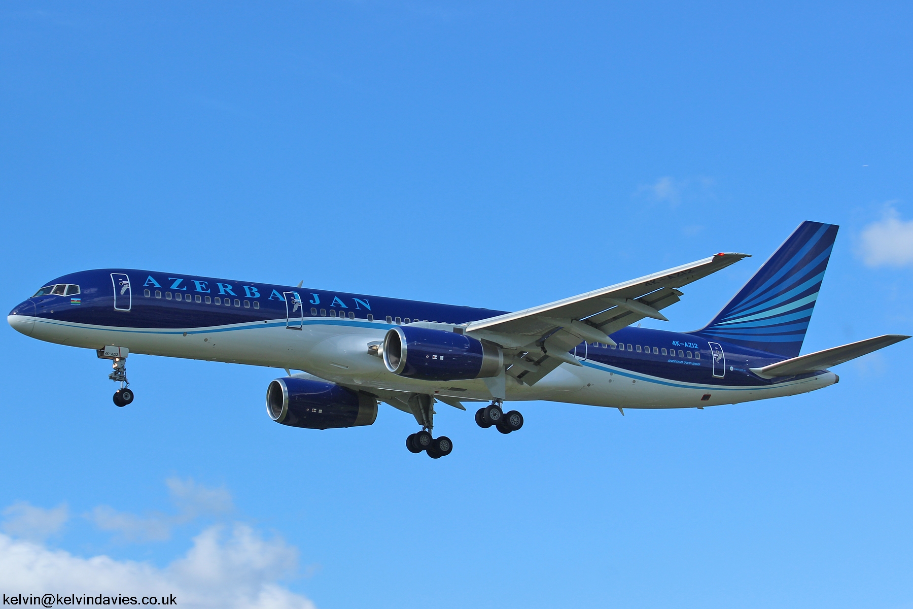 Azerbaijan Airlines B757 4K-AZ12