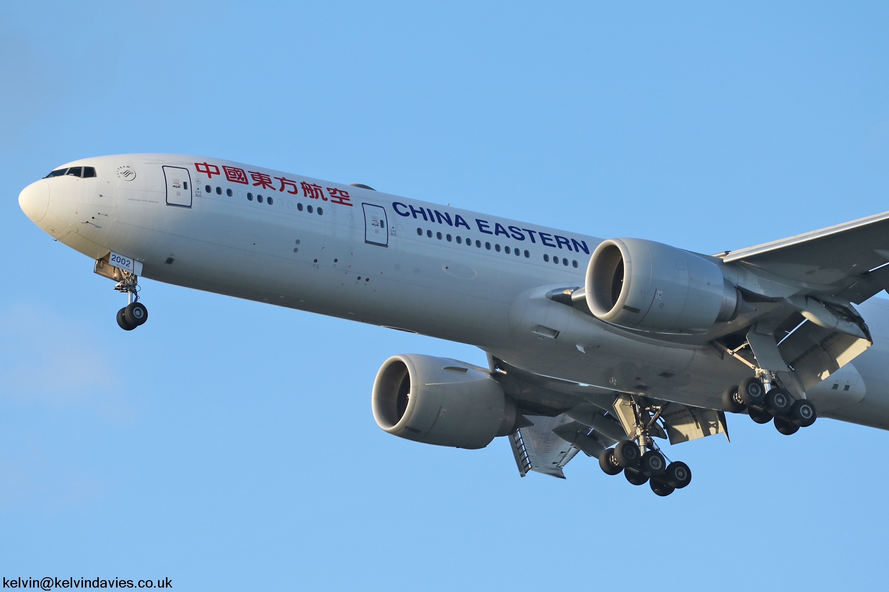 China Eastern Airlines 777 B-2002
