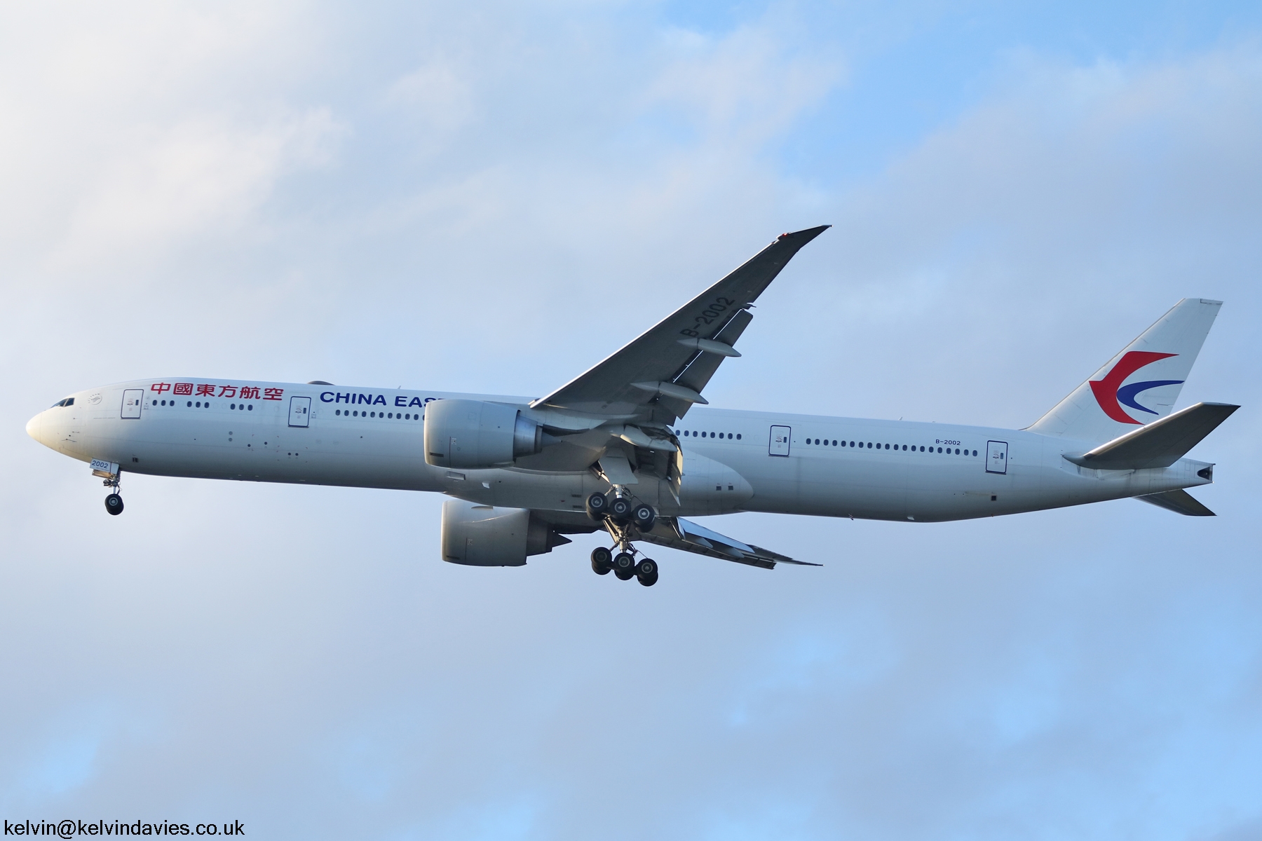 China Eastern Airlines 777 B-2002