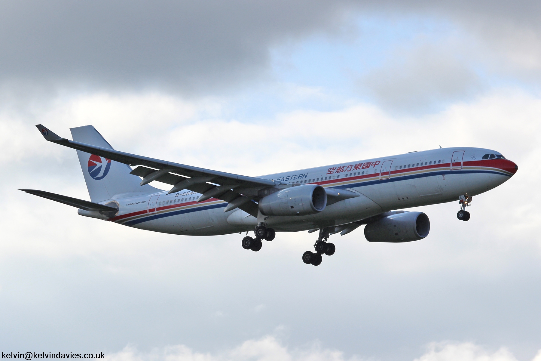 China Eastern A330 B-6543