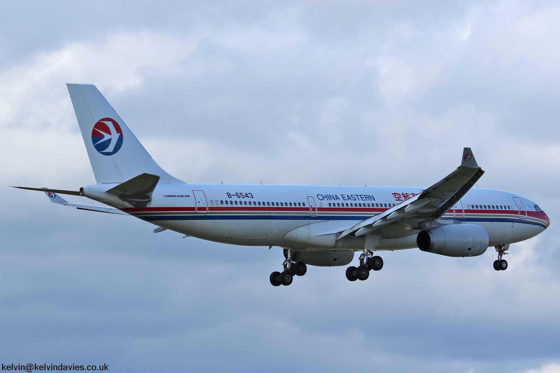 China Eastern A330 B-6543