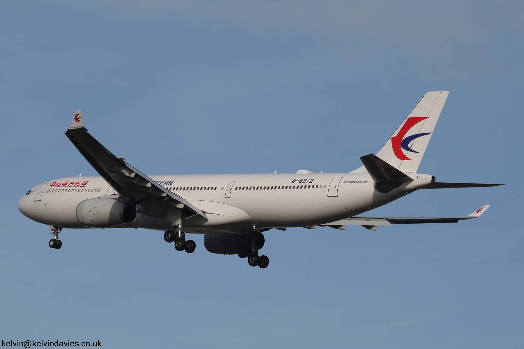 China Eastern A330 B-8972