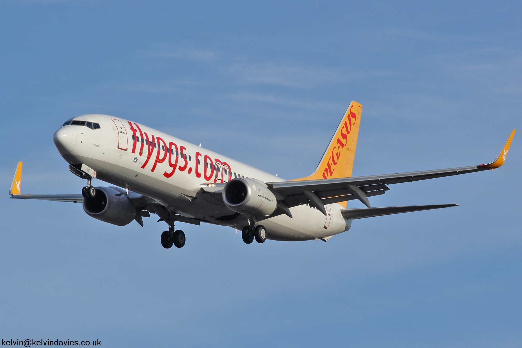 Pegasus Airlines B737 TC-AIP