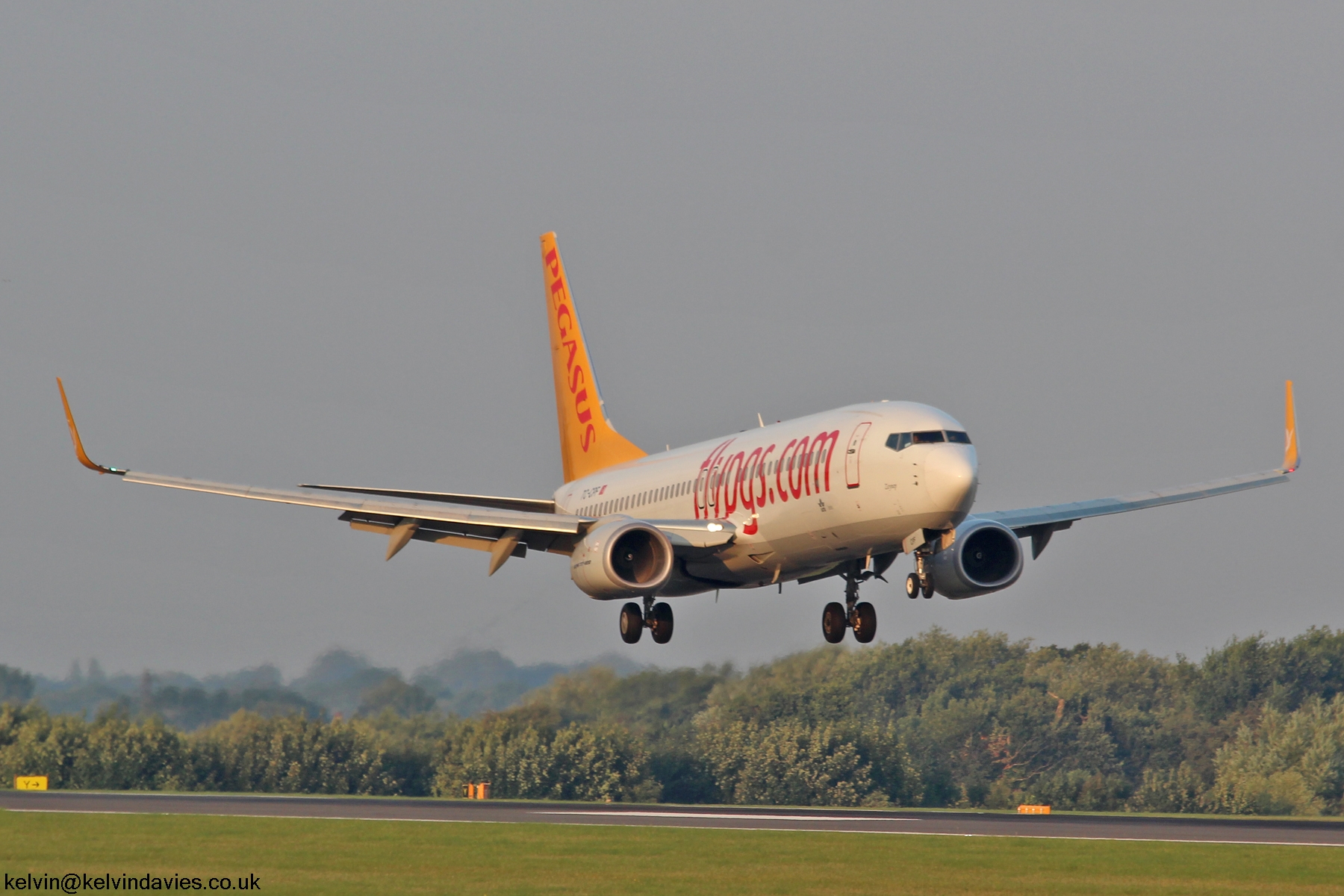 Pegasus Airlines B737 TC-CPF