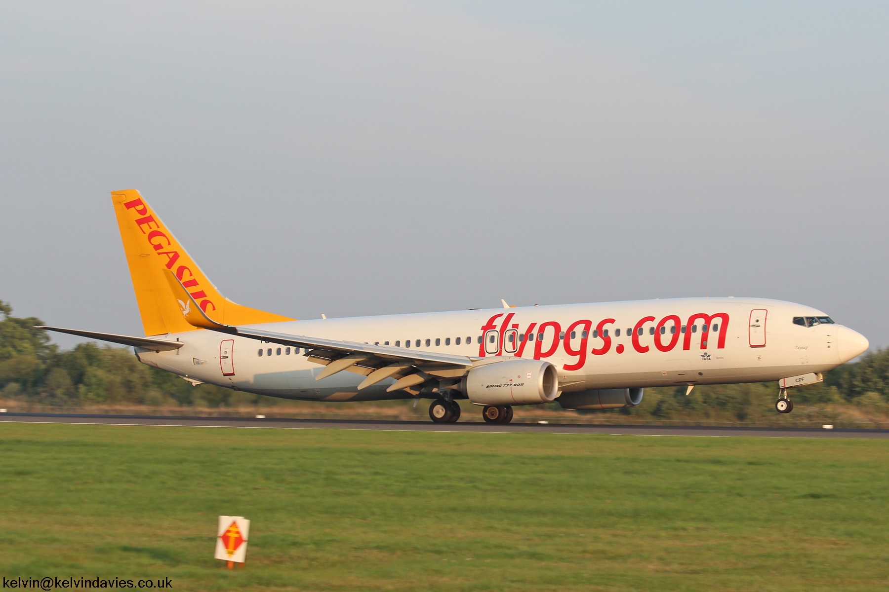 Pegasus Airlines B737 TC-CPF