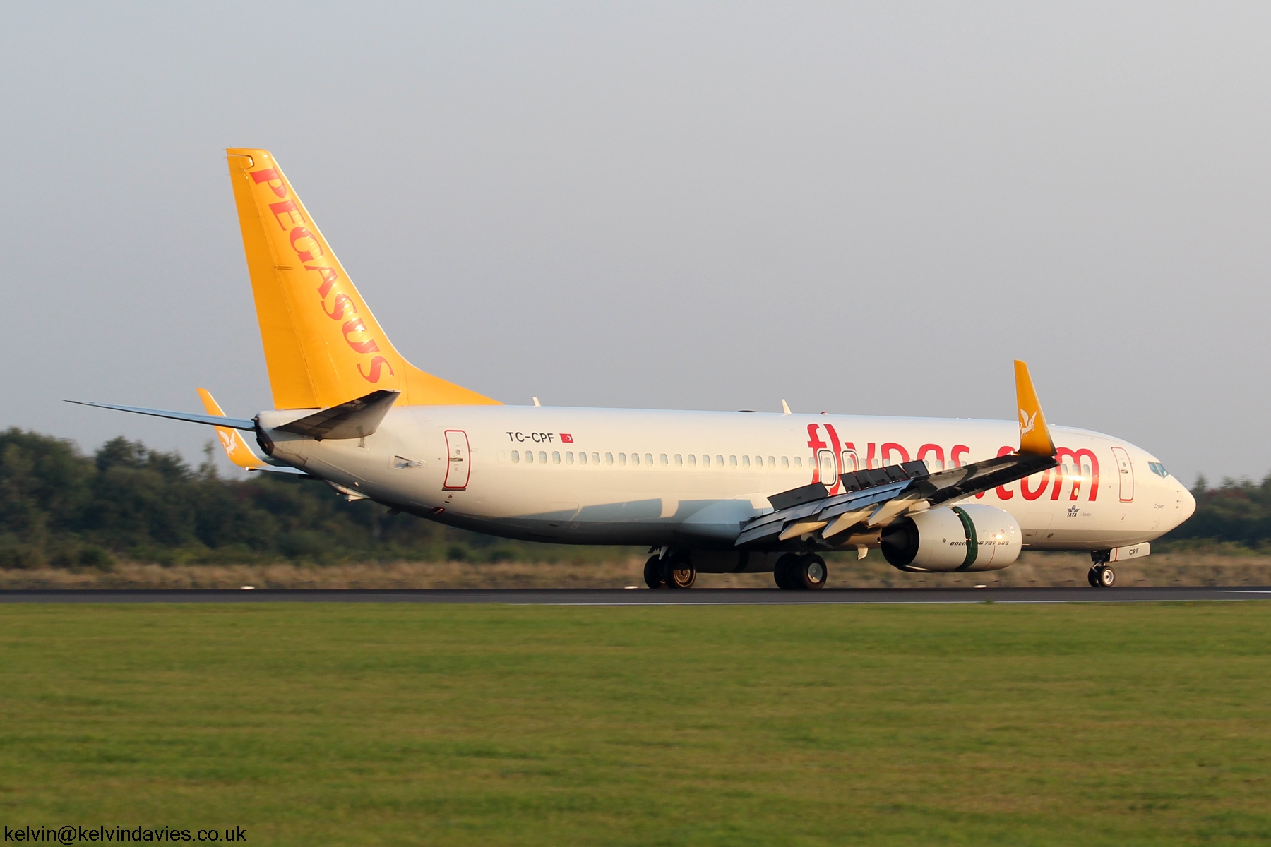 Pegasus Airlines B737 TC-CPF
