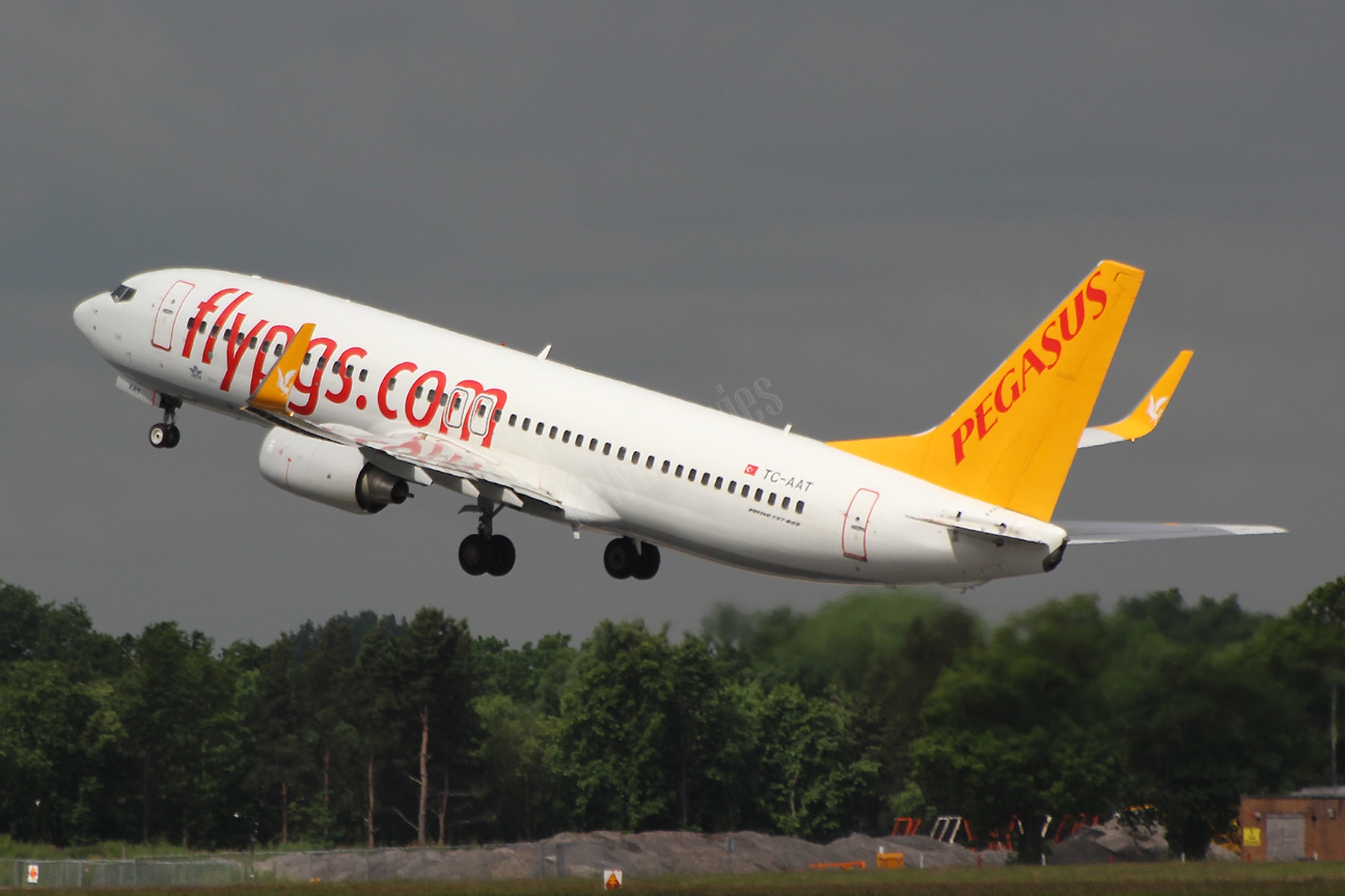 Pegasus Airlines B737 TC-AAT