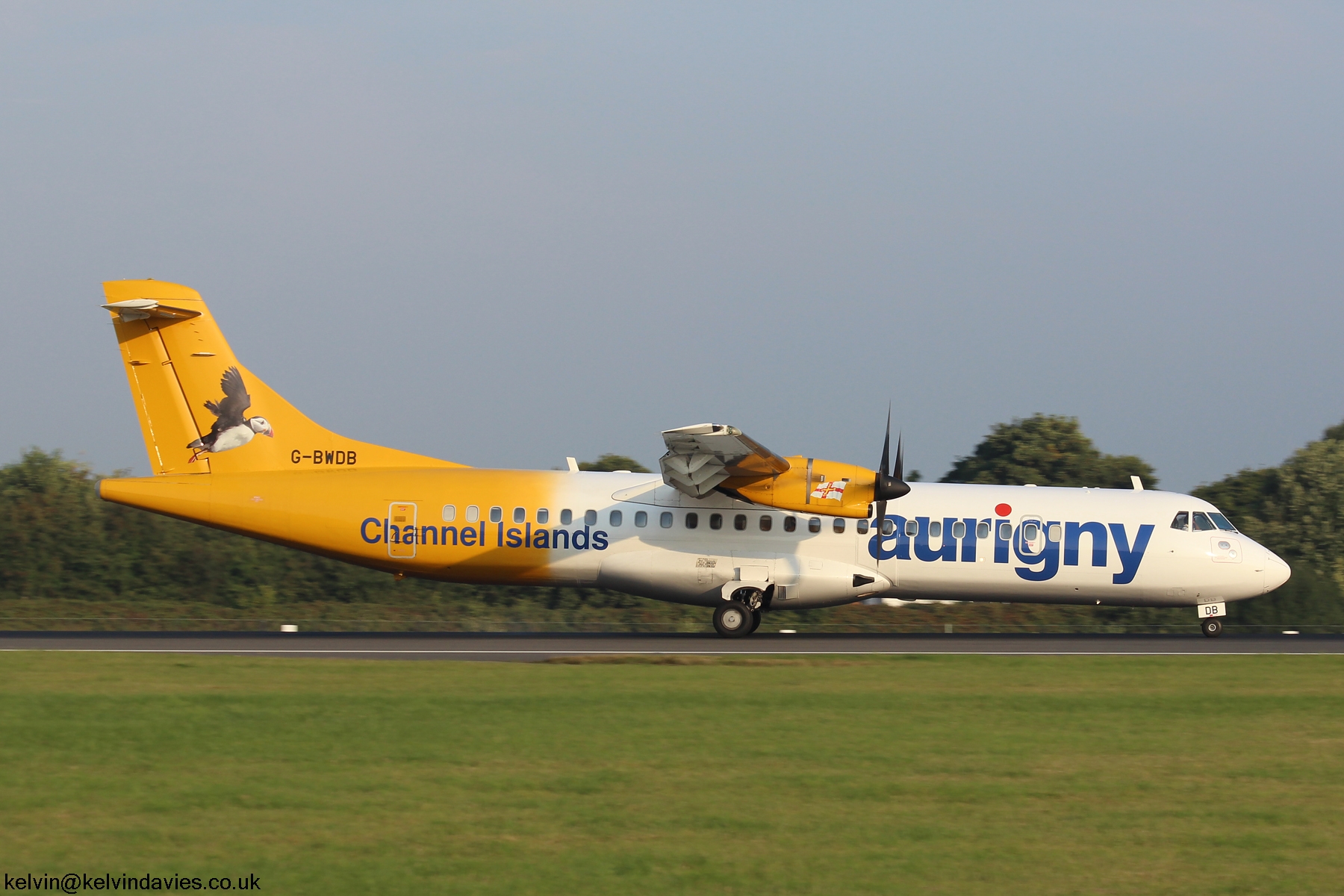 Aurigny ATR72 G-BWDB