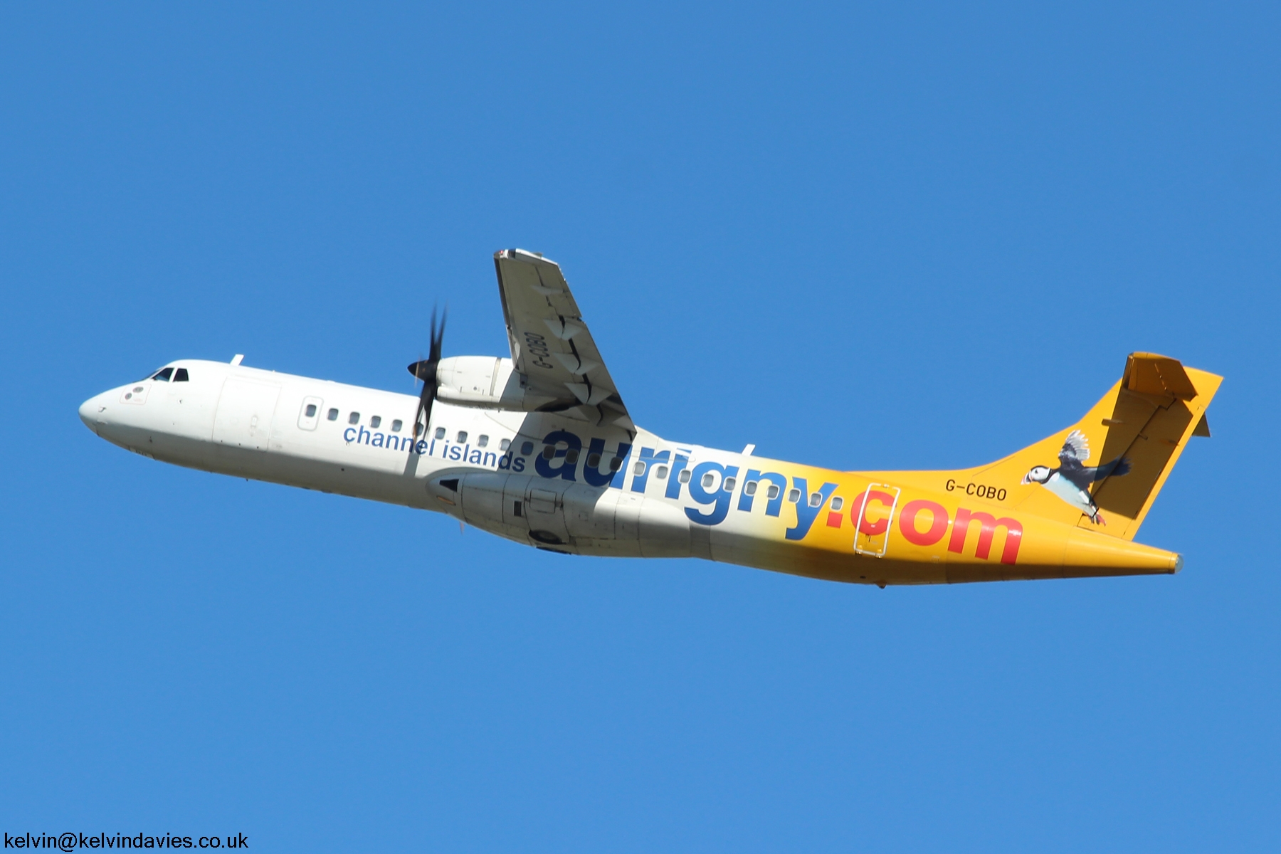 Aurigny Air Services ATR72 G-COBO
