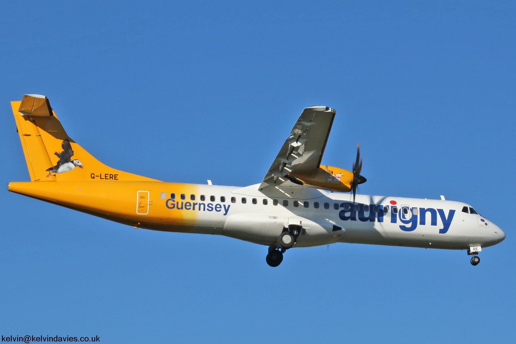 Aurigny Air Services ATR72 G-LERE