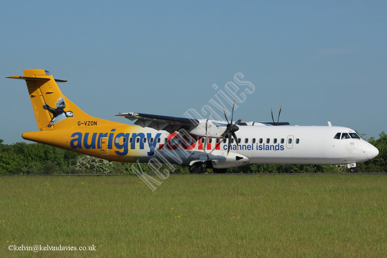 Air Aurigny ATR72 G-VZON