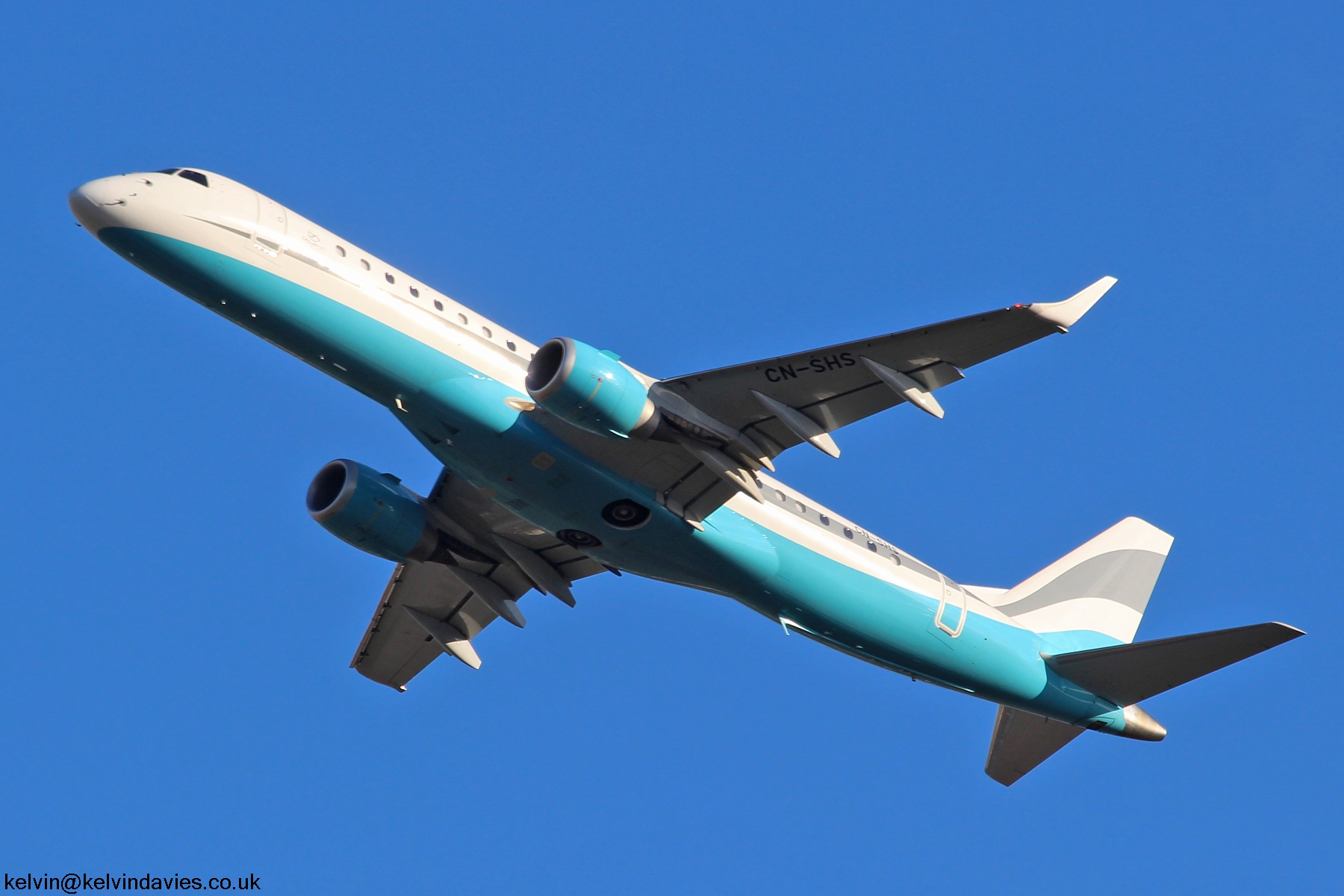 CN-SHS Dalia Air E190
