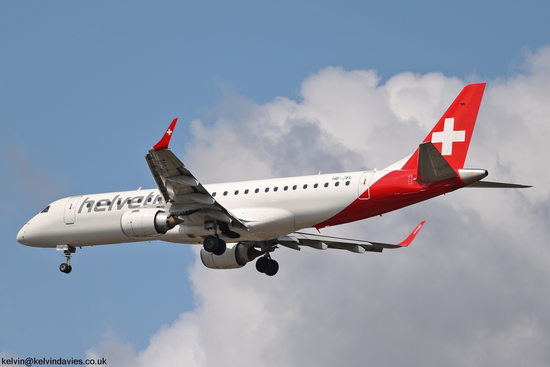 Helvetic Airways 190LR HB-JVL