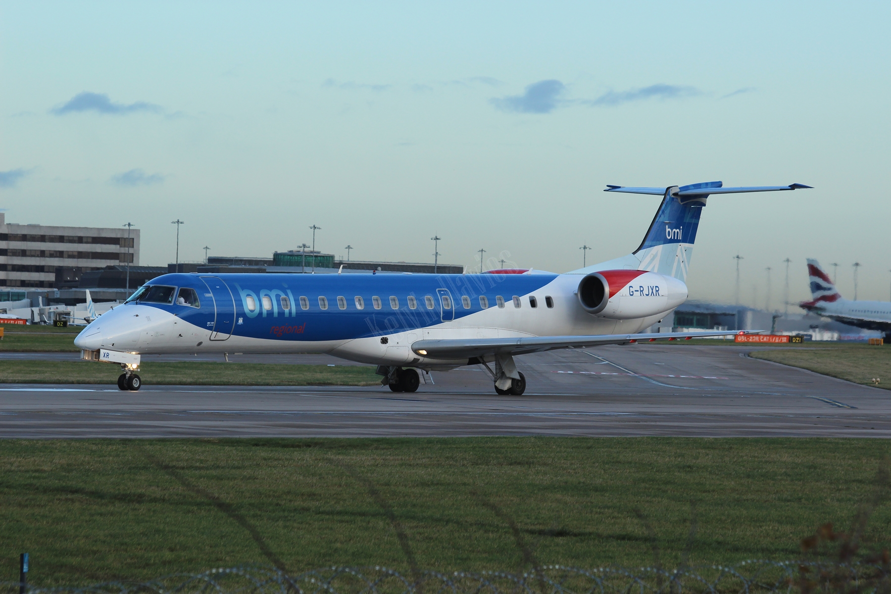 BMI Regional ERJ145 G-RJXR