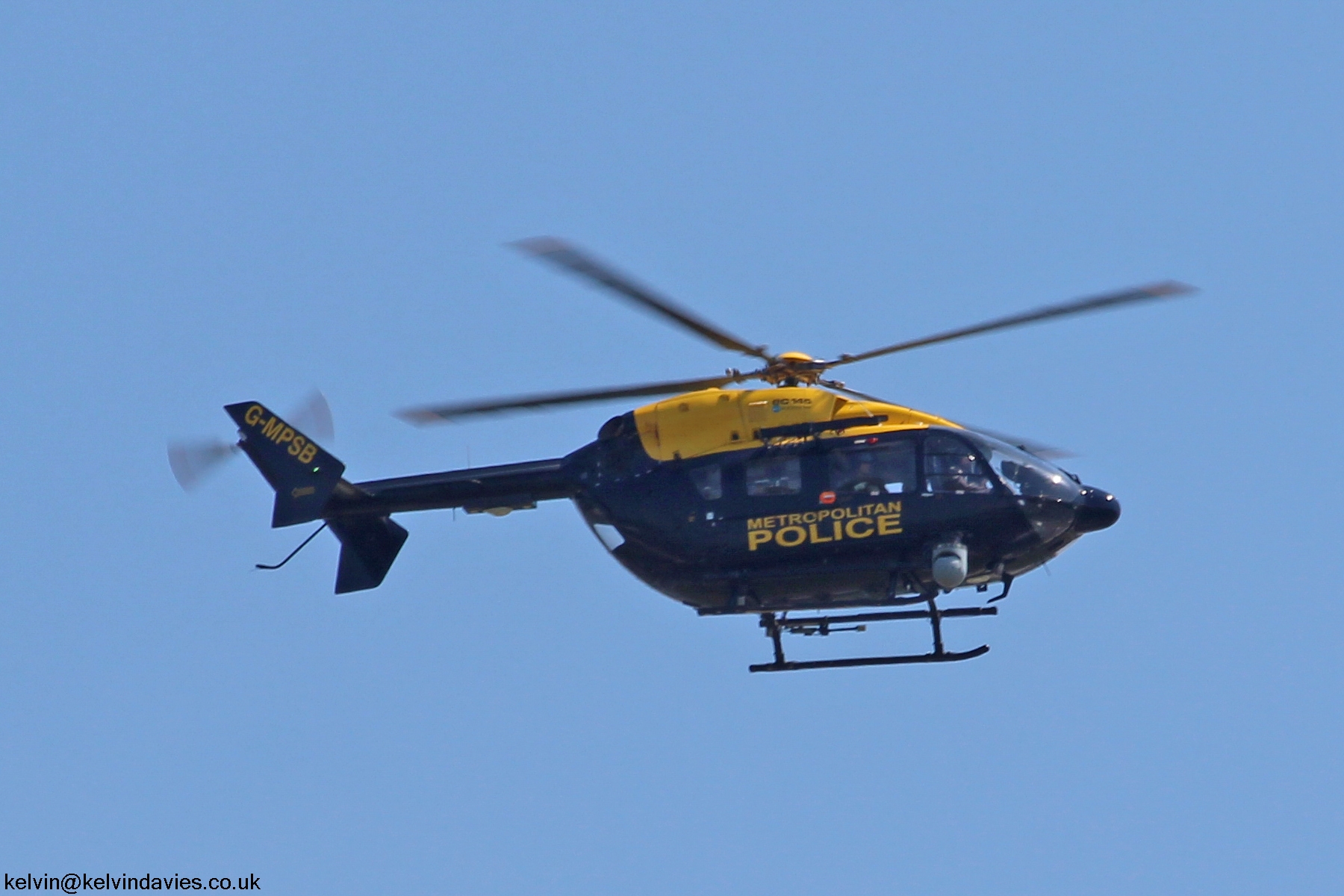 Metropolitan Police EC145 G-MPSB