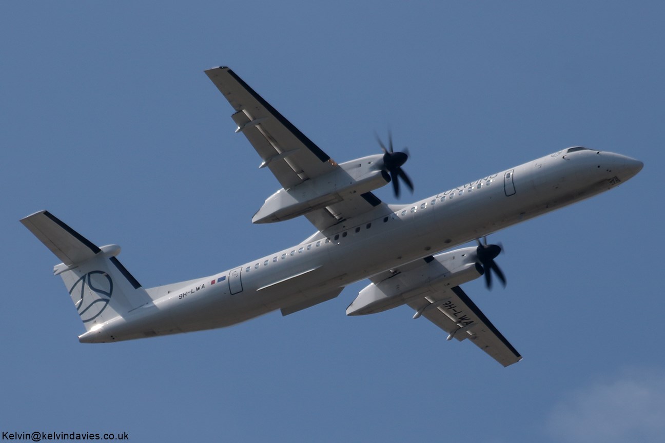 Luxwing Dash 8 9H-LWA