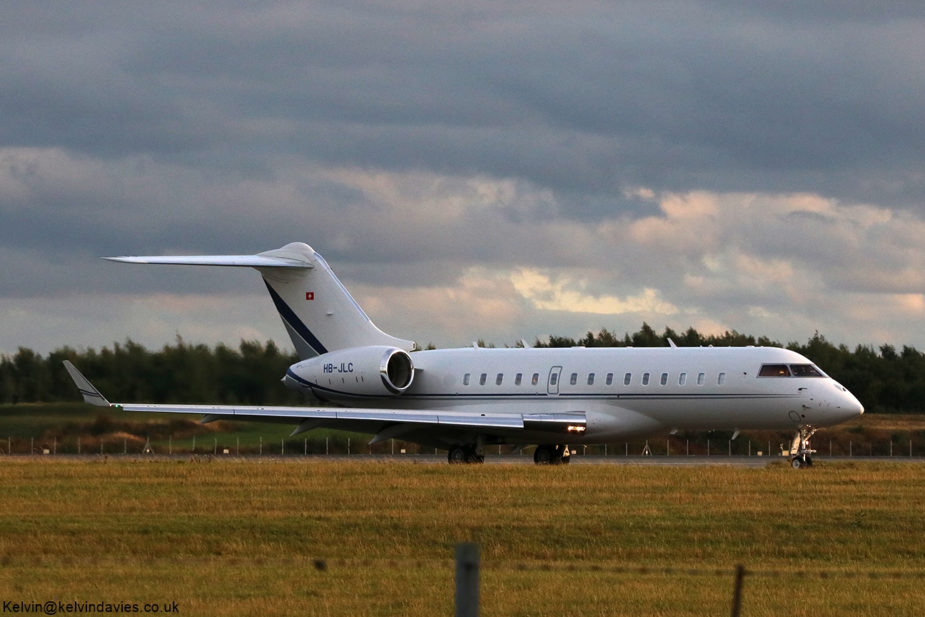 Swiss Private Jet SA Global 6000 HB-JLC
