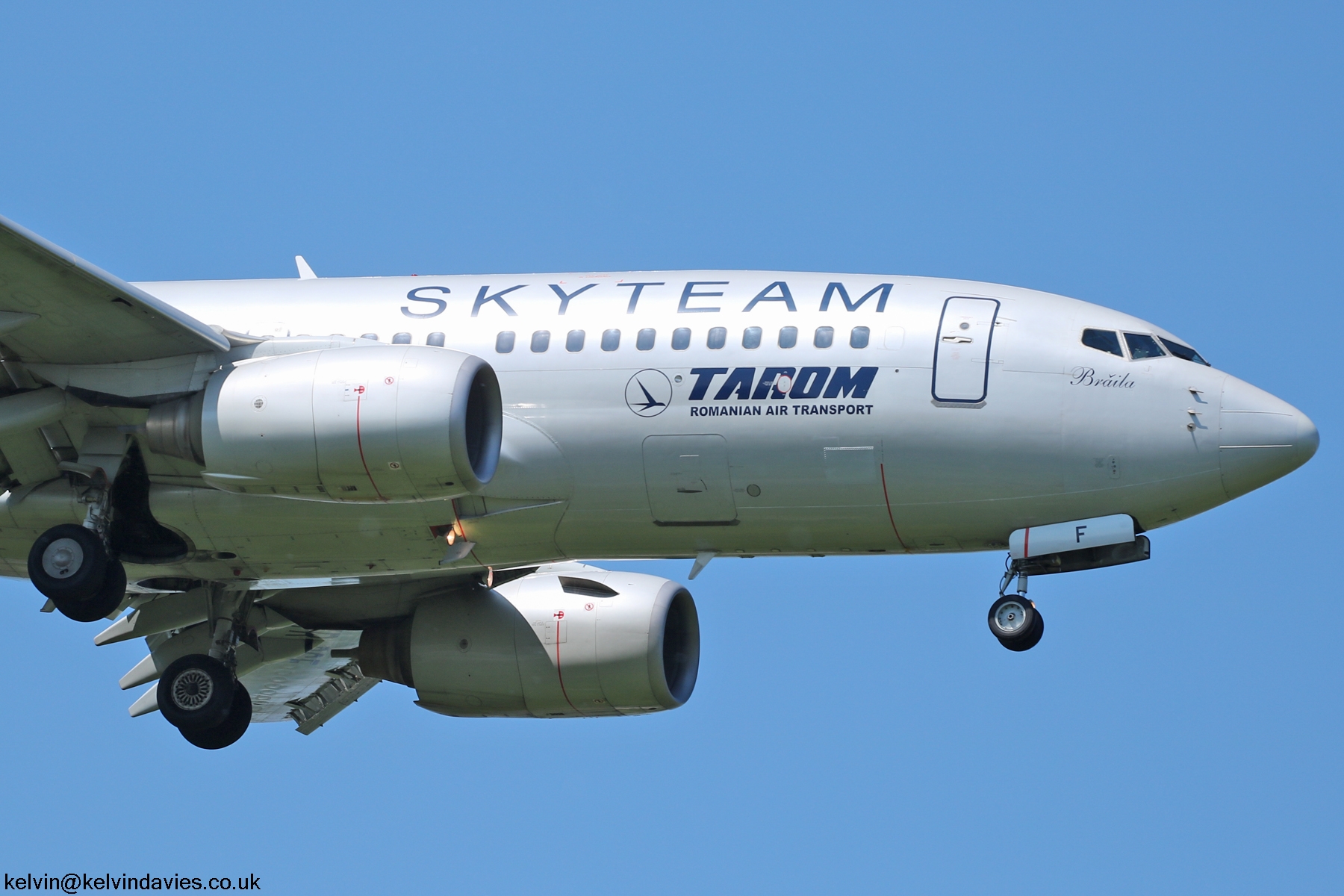 Tarom 737 YR-BGF
