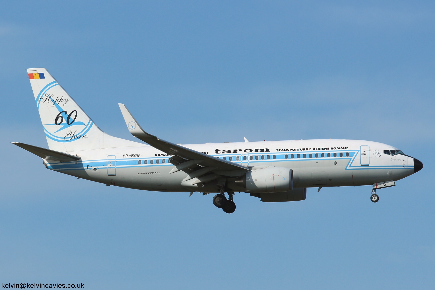 Tarom 737 YR-BGG
