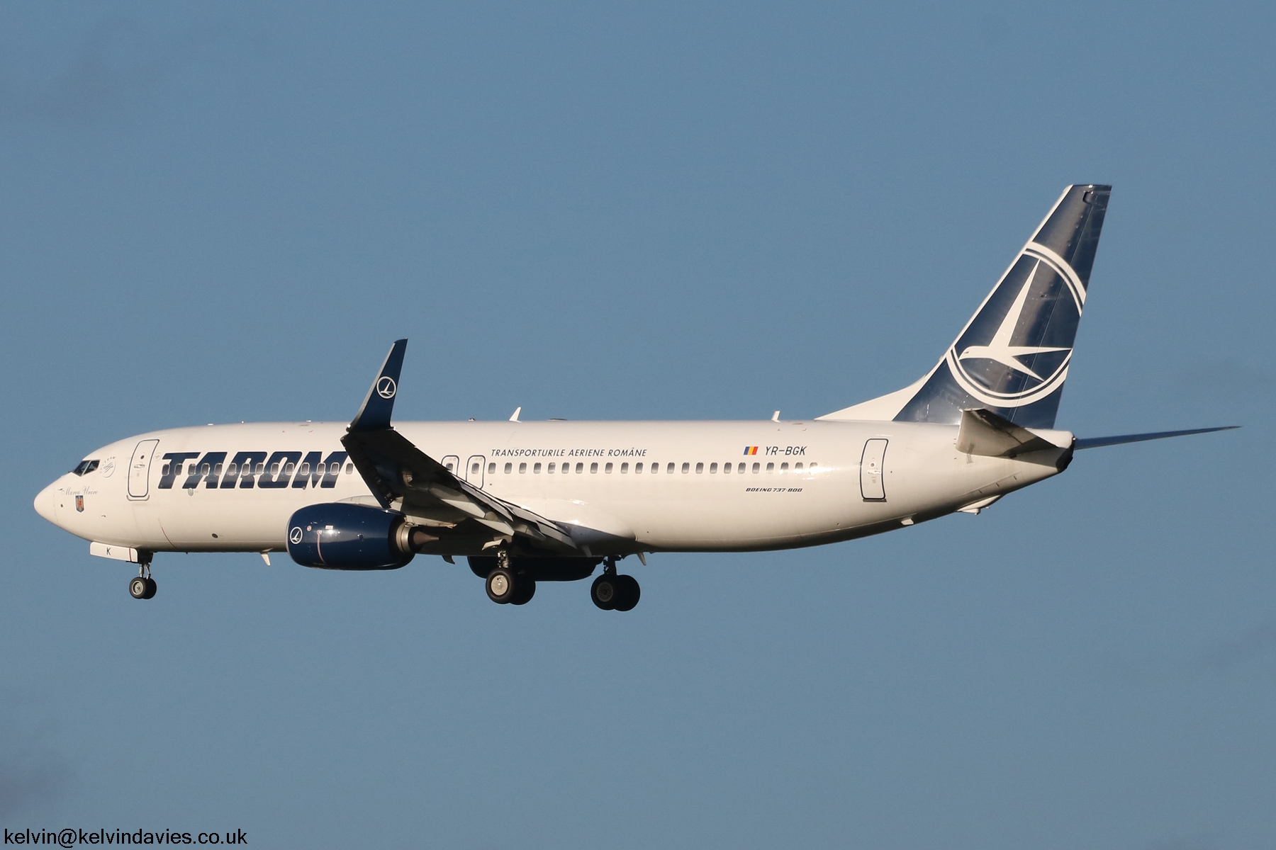 Tarom 737NG YR-BGK