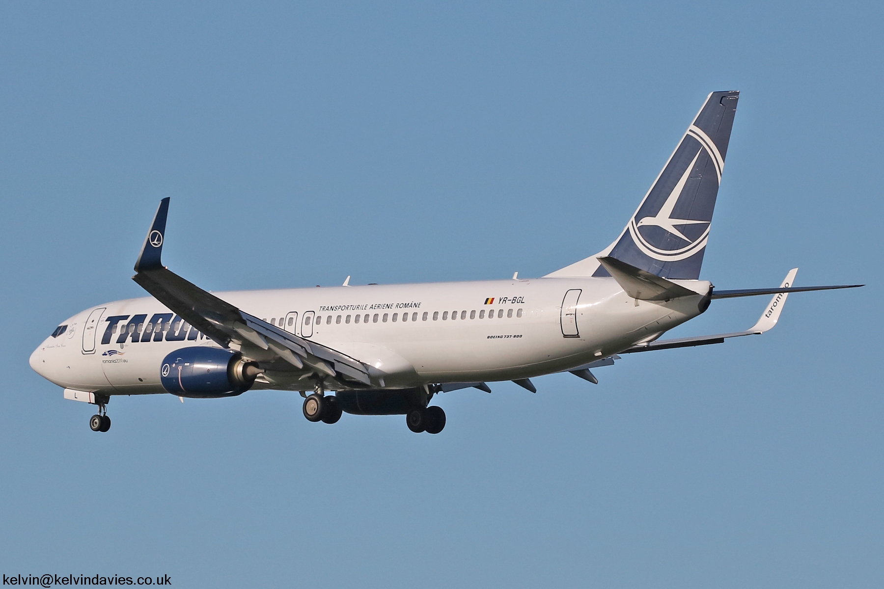Tarom 737NG YR-BGL