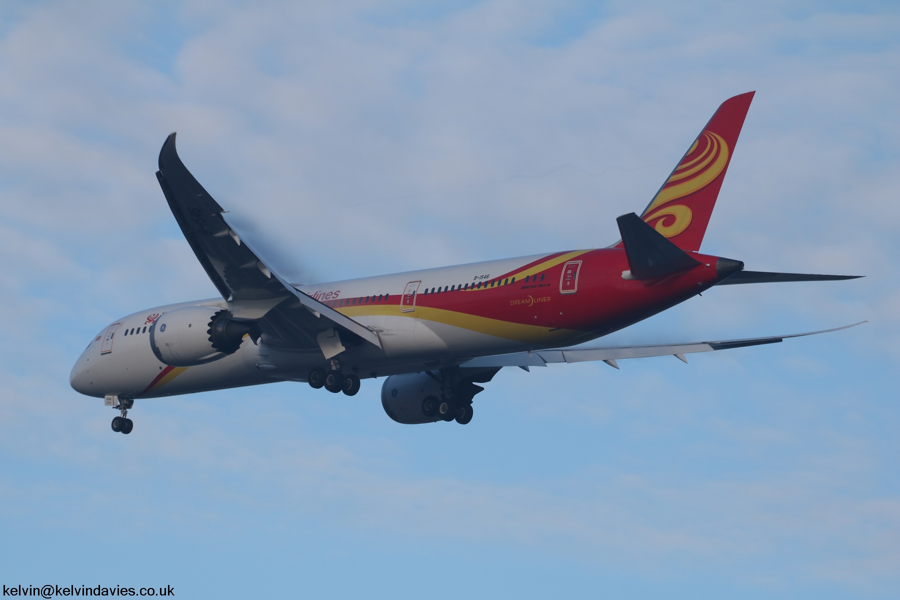 Hainan Airlines 787 B-1546