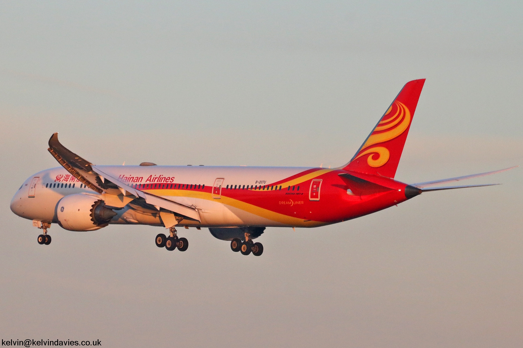 Hainan Airlines 787 B-207U