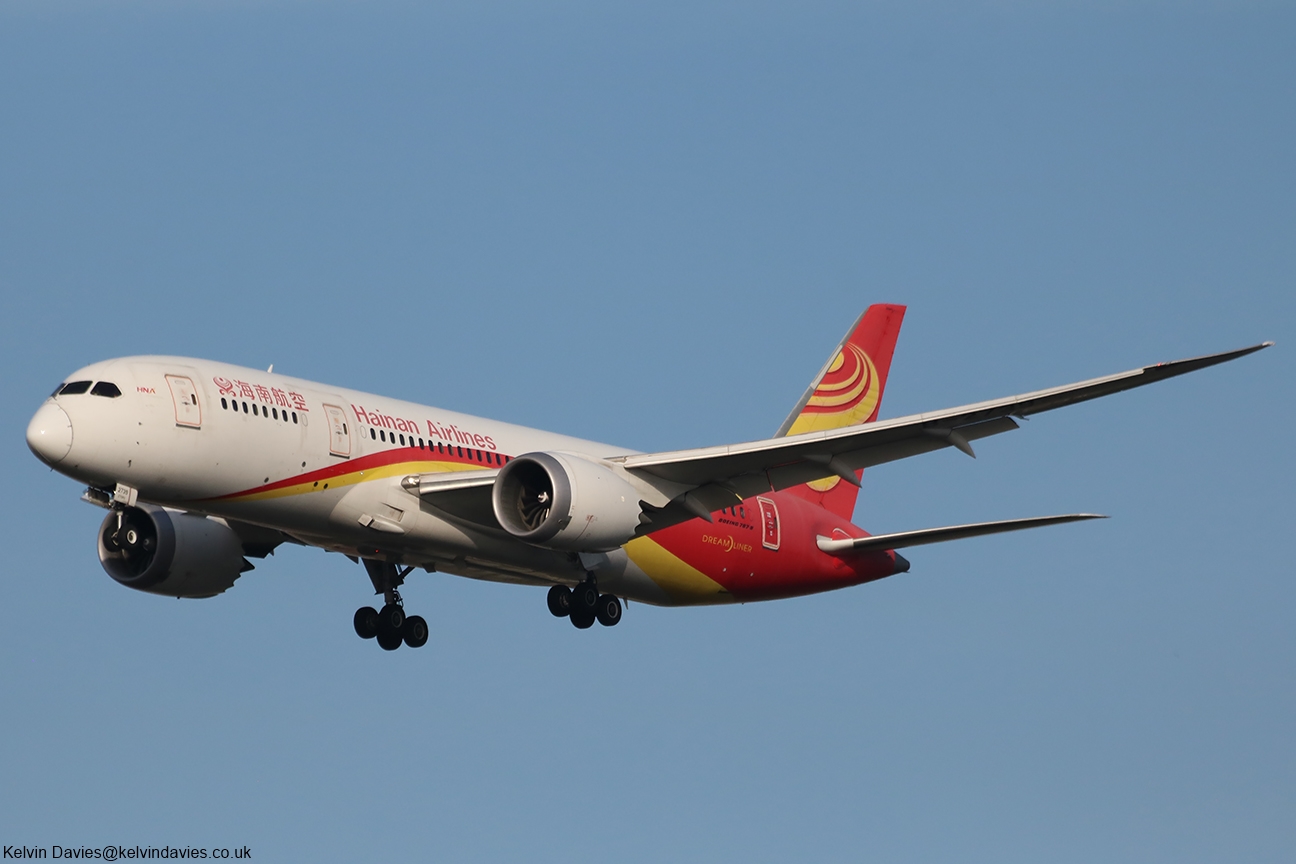 Hainan Airlines 787 B-2739