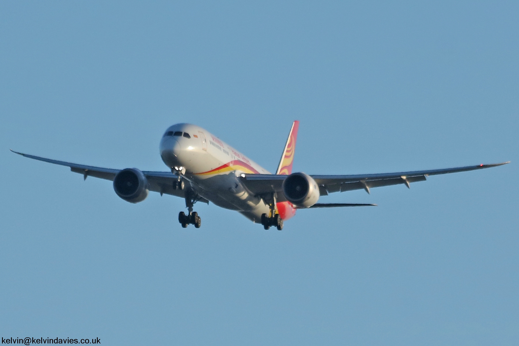 Hainan Airlines 787 B-7837