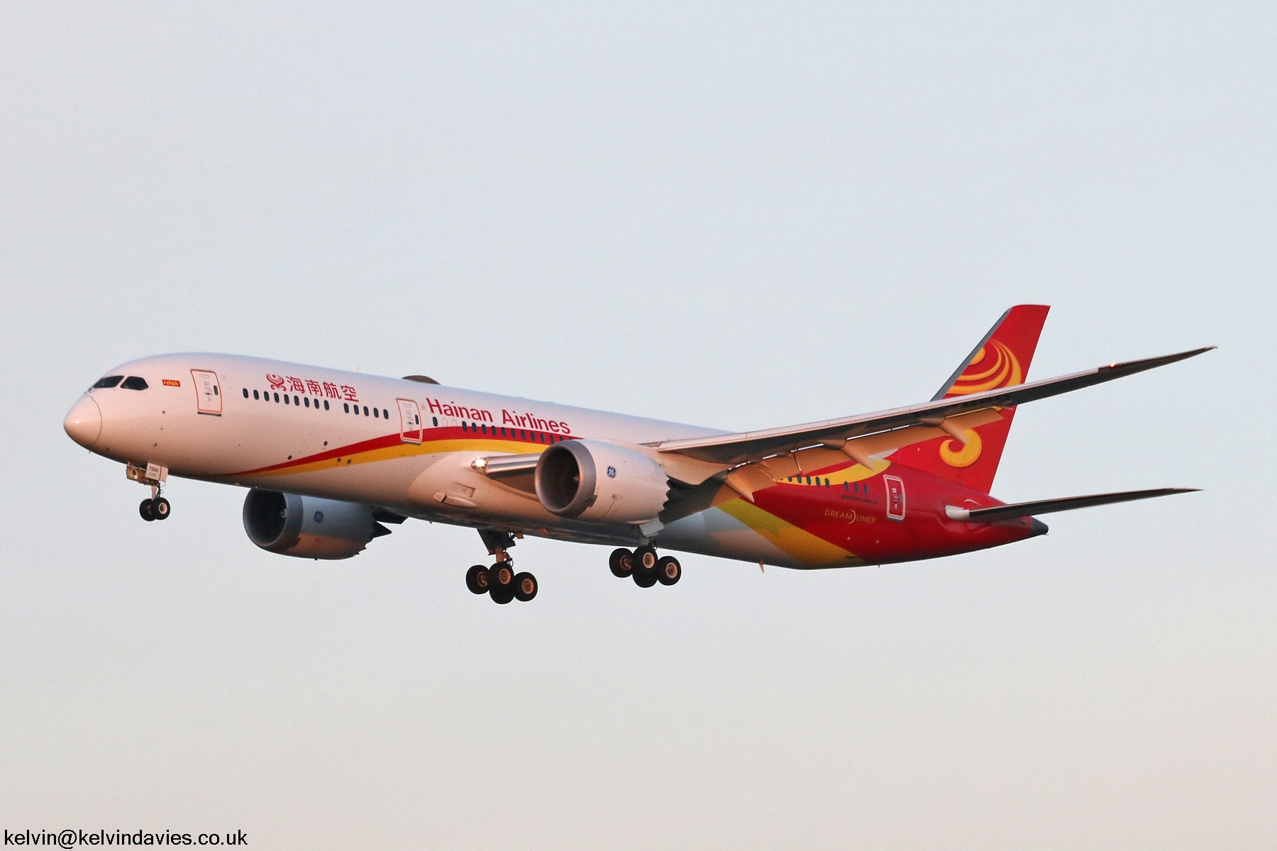 Hainan Airlines 787 B-7880