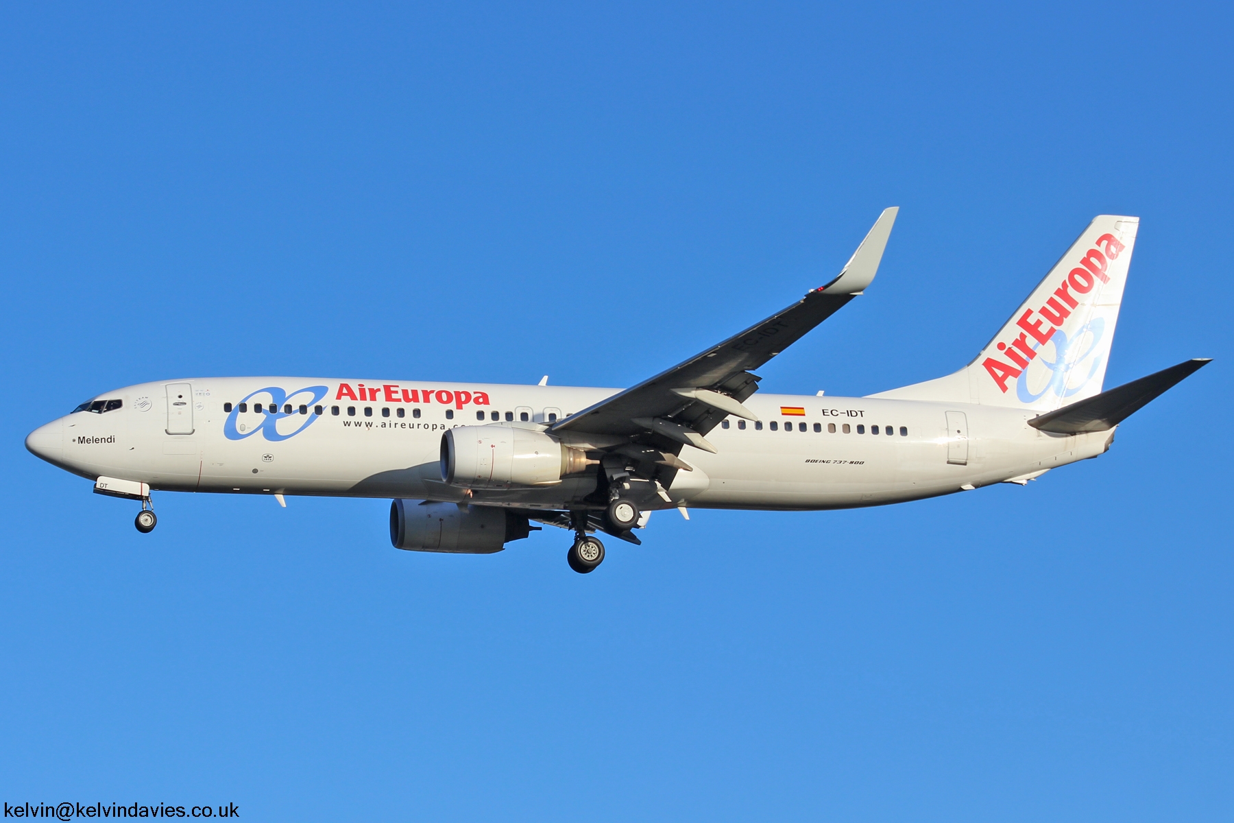 Air Europa 737 EC-IDT