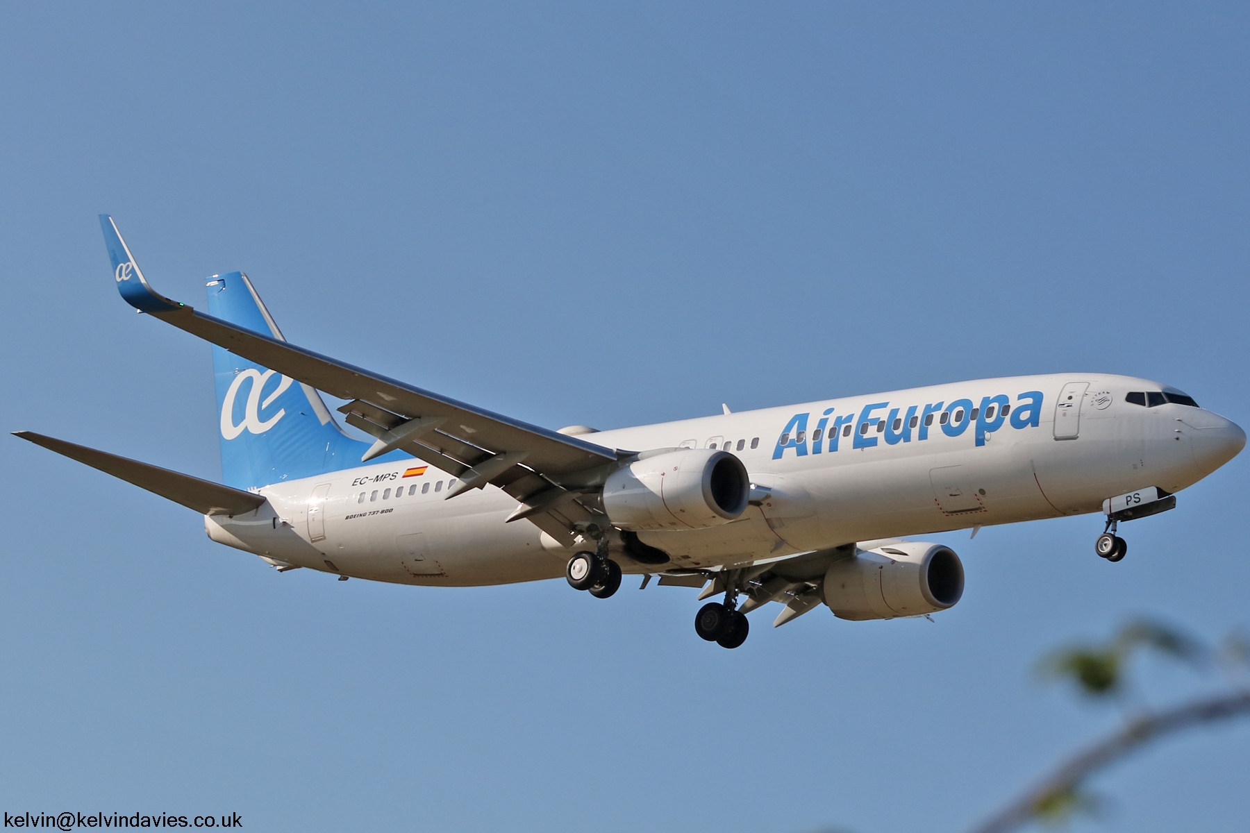 Air Europa 737NG EC-MPS