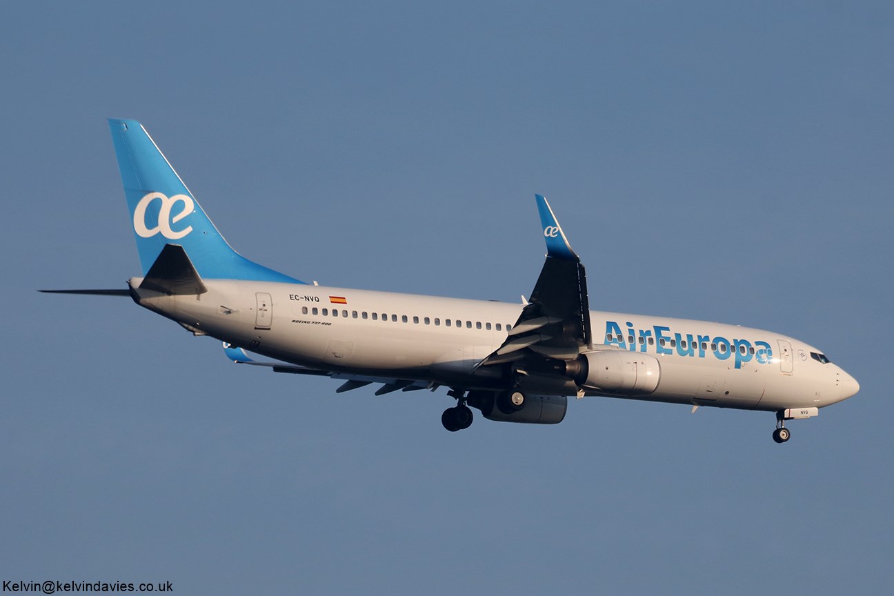 Air Europa 737NG-800 EC-NVQ