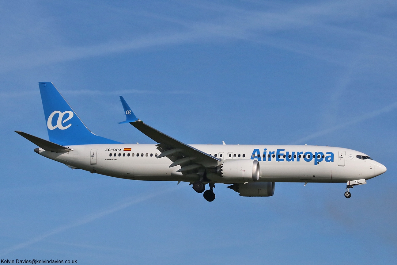 Air Europa 737MAX EC-ORJ