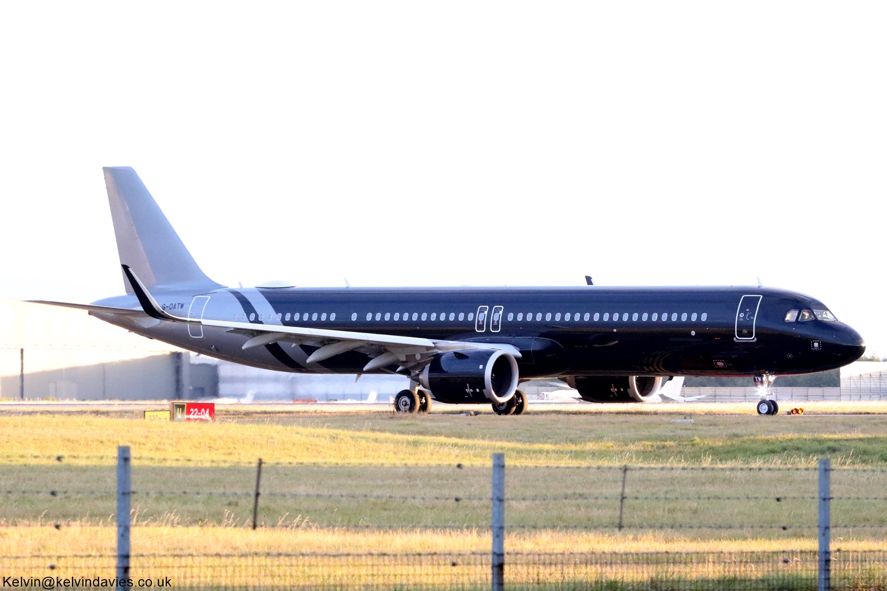 Titan Airways A321 NEO G-OATW