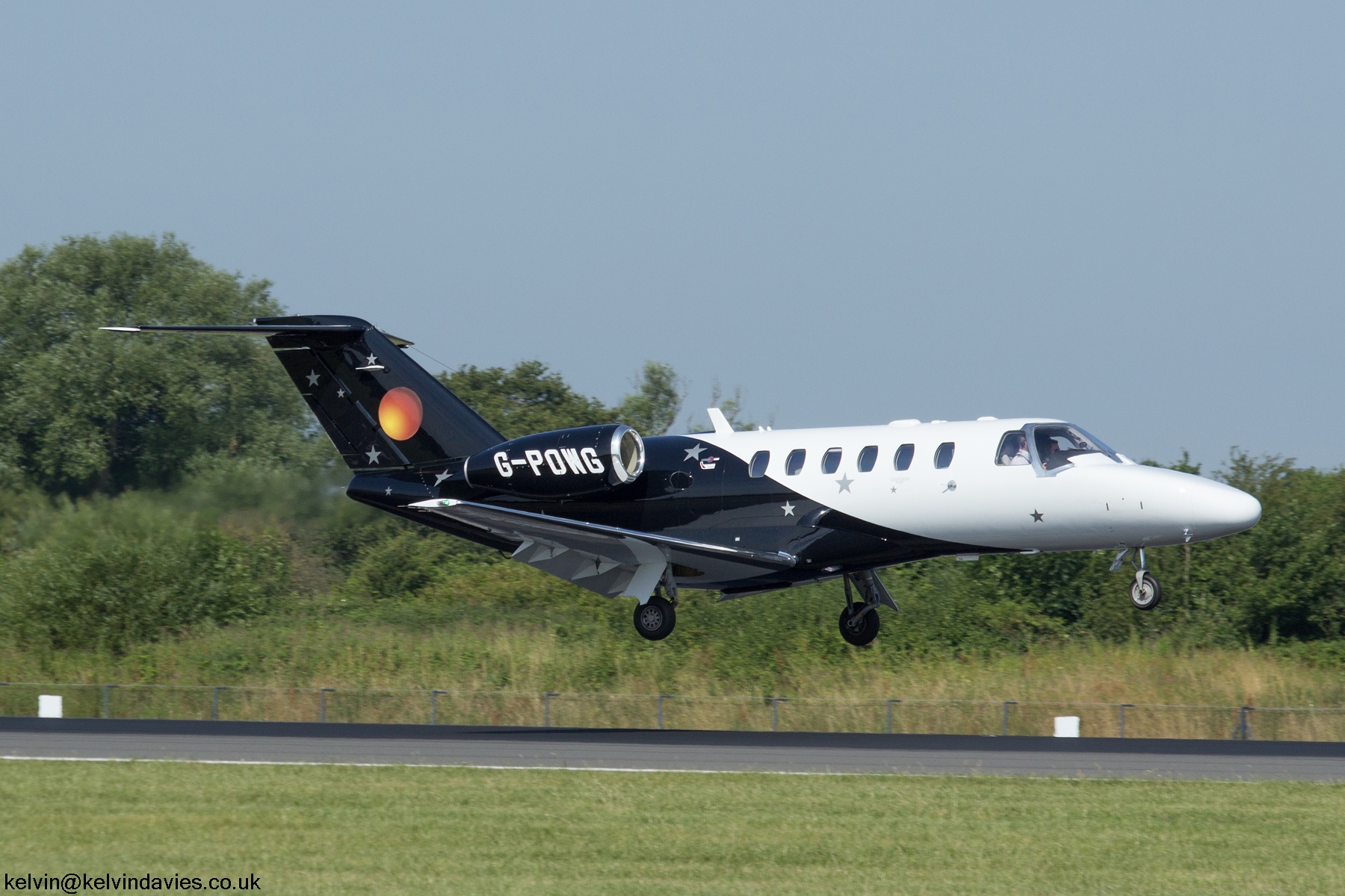 Titan Airways Citation CJ2+ G-POWG