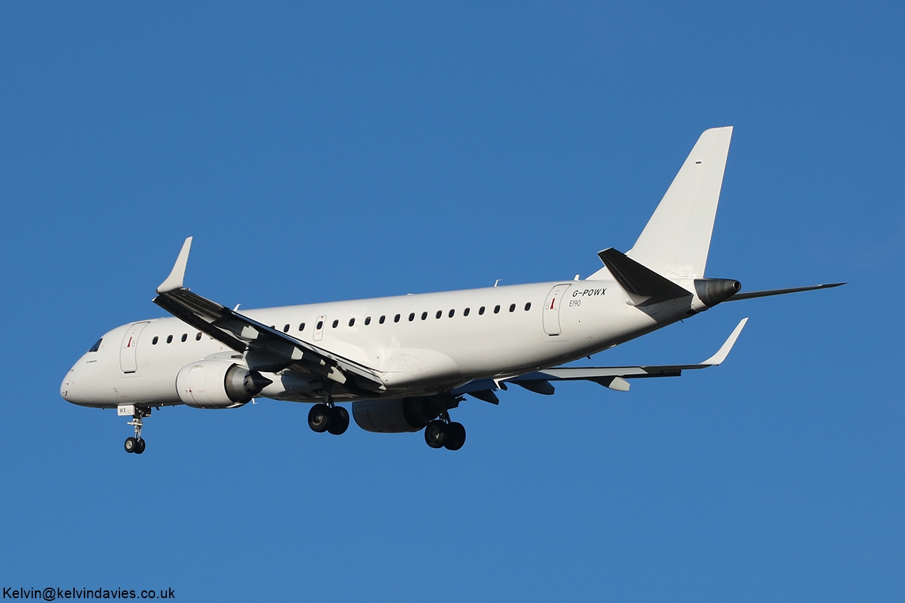 Titan Airways EMB-190ER G-POWX