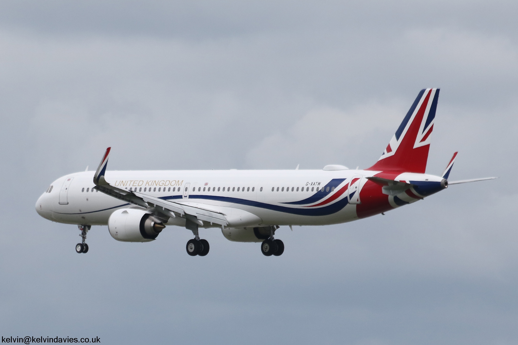 Titan Airways A321 NEO G-XATW