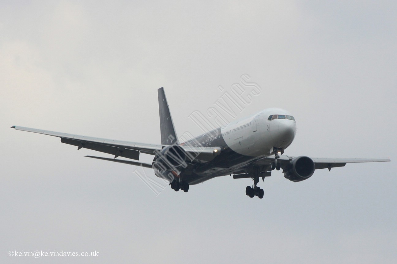 Titan Airways B767 G-POWD