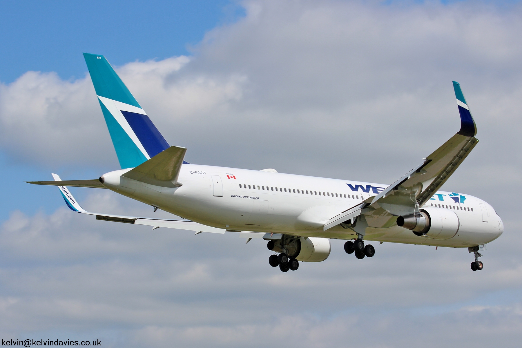 Westjet 767 C-FOGT